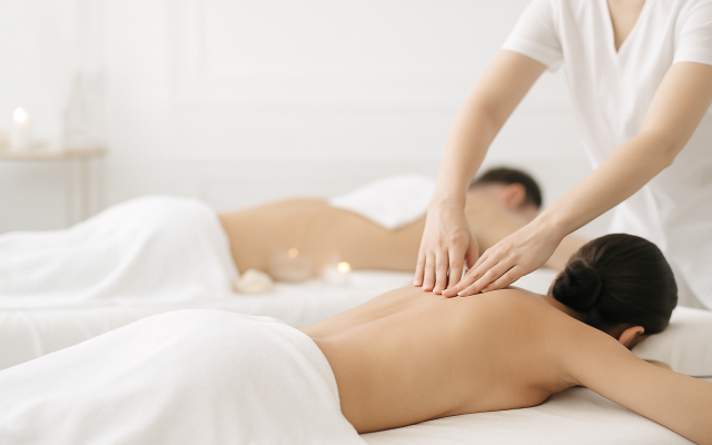 Formule Duo : accès spa et massages dos nuque épaules