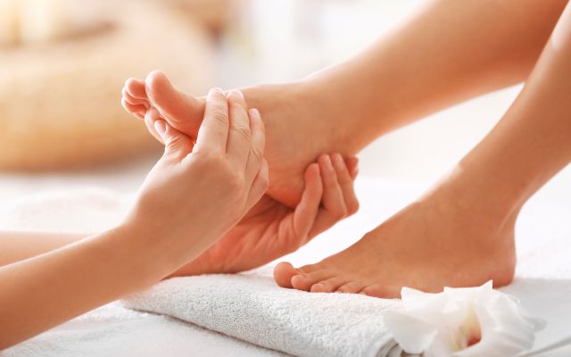 Réflexologie plantaire avec accès spa