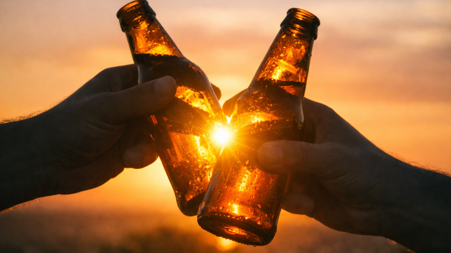 Biere, die Korsika aufschäumen lassen