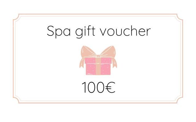 Spa gift voucher