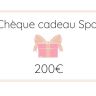 Chèque cadeau spa