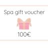 Spa gift voucher